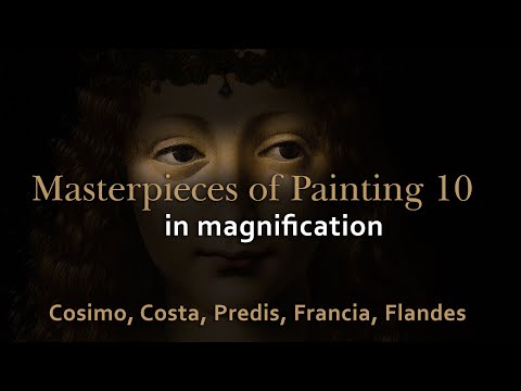Costa, Cosimo, Predis, Francia, Flandes - Masterpieces of painting 10 in 4K magnification