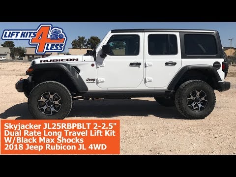 Skyjacker First To The Market For 2018 Jeep JL Long Travel Lift Kit Installed By Liftkits4less