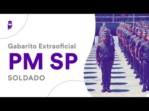 Gabarito Extraoficial PM SP - Soldado