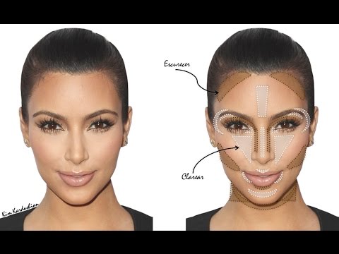 Corrige tu rostro como Kim Kardashian