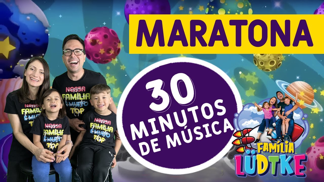 Maratona de música e desenho da Família Lüdtke (30 min)