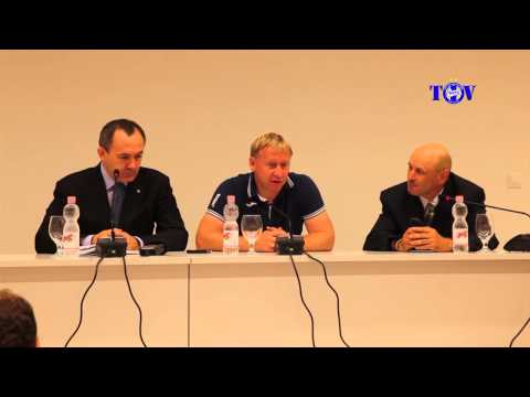 28.07.2014_Дебрецен (Дебрецен, Венгрия) - БАТЭ (Борисов, Беларусь). Предматчевая пресс конференция