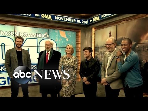 Behind the Scenes With 'The Hunger Games' Cast