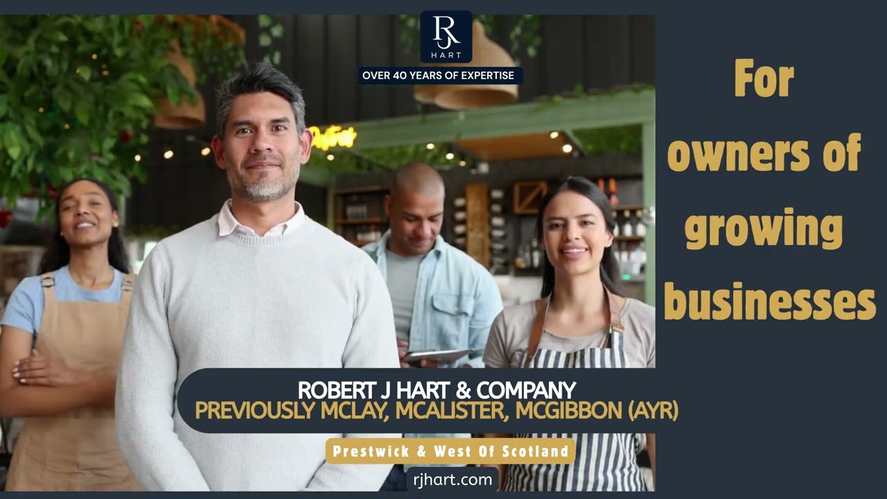 Video: Chartered Accountants in Prestwick & Ayrshire. 40+ Years Experience.