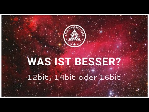 Bittiefe und Dynamic Range in der Astrofotografie. Was ist besser 12bit, 14bit oder 16bit Kameras?