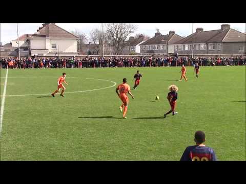 Xavi Simons Individual Clips - FC Barcelona vs St Kevins Boys