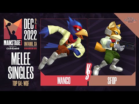 Mang0 (Falco) vs SFOP (Fox) - Melee Top 64 Winners Quarter-Final  - Mainstage 2022