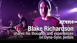 Video thumbnail for Blake Richardson shares his thoughts and experiences on the new TAMA Dyna-Sync Double Pedals by TAMA Drums Official