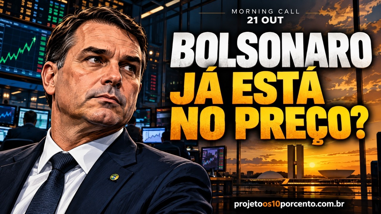 Morning Call | A Bolsa está antecipando o resultado eleitoral? Entenda o movimento do Ibovespa.