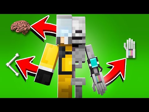 Minecraft: SE TORNANDO UM ROBO!! *partes robóticas* Ep.11 - CIENTISTAS ‹ DONAT3LO ›