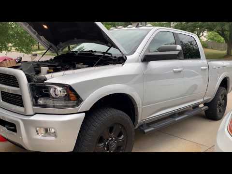 Block Heater Cord Install Ram 2500 6.7 Cummins