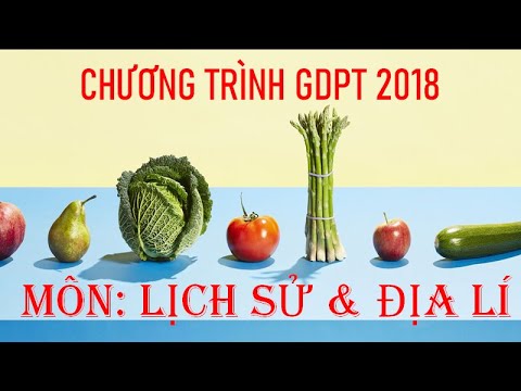 Chương trình GDPT 2018 - Môn Lịch sử và Địa lí THCS
