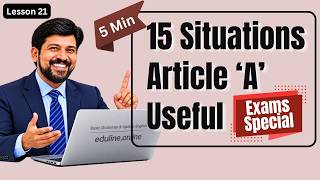 15 Powerful Ways to Use “A” in English | Easy Rules + Examples
