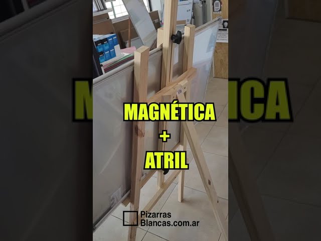 Vídeo relacionado con Pizarra blanca Albyco de 45 x 60 cm- incluye kit de inicio - rotuladores, imanes y borrador. Borrable en seco.