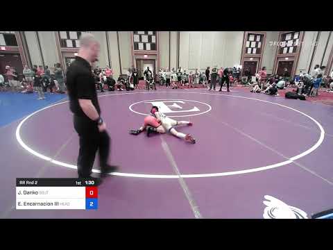 71 Lbs Rr Rnd 2 - James Danko, South Hills Wrestling Academy Vs Edward Encarnacion III, HeadHunter