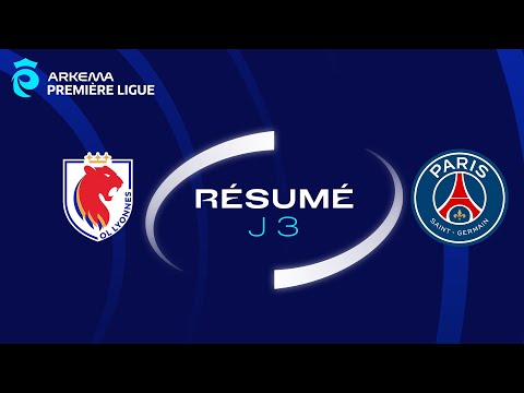 J3 : O.L. Lyonnes – Paris Saint-Germain (6-1), le résumé