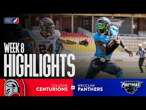 Cologne Centurions @ Wroclaw Panthers - Highlights |  Week 8 | Season 2025