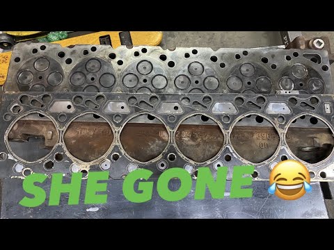 BLOWN HEAD GASKET OUR CUMMINS IS DOWN