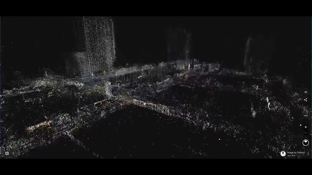 Street-level imagery by the Mosaic 51 to Point Cloud with Mapillary