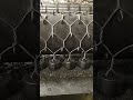 How is the hexagonal wire netting woven? - Chicken wire machine #fhexagonal wire netting #weave mesh