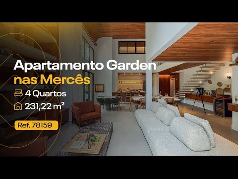 Apartamento Garden com 4 Quartos à Venda nas Mercês, Curitiba - JOTA8 Imóveis