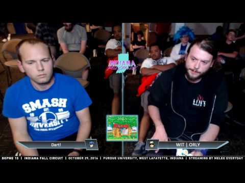 BOPME 15 - WIT | ORLY (C. Falcon) vs. Dart! (Marth) - SSBM - Top 8 Winners Semis