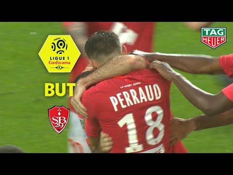 But Yoann COURT (29') / Stade Brestois 29 - Olympique Lyonnais (2-2)  (BREST-OL)/ 2019-20