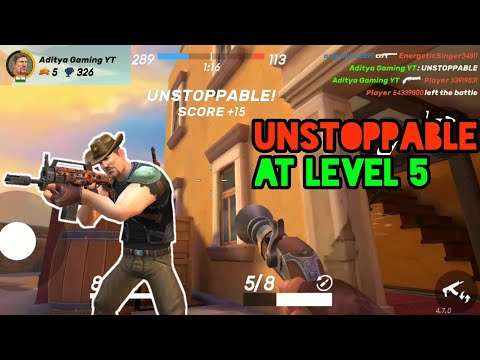 UNSTOPPABLE WITH SALAMANDER AT LEVEL 5 | GUNS OF BOOM