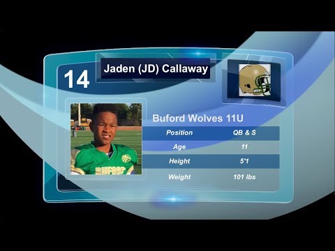 TwinSportsTV: Game Teaser Jaden (JD) Callaway #14 (11U Buford vs. Duluth)