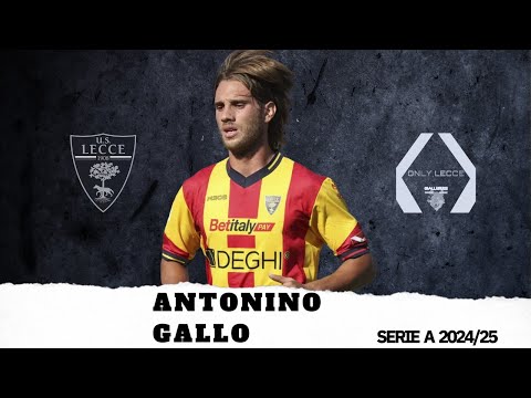 Antonino Gallo - Il Meglio Della Stagione (2024/25) - OnlyLecce