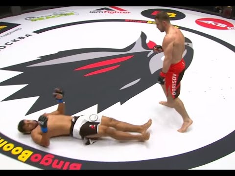 Russian Tyson Shocked The Audience With A Powerful Knockout ! Oleg Borisov - Thiago Generika