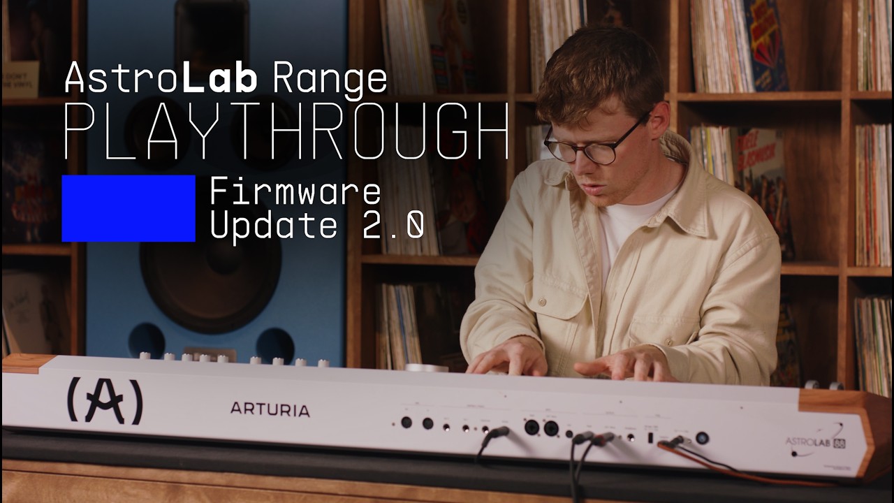 AstroLab 2.0 | Playthrough | ARTURIA - YouTube