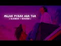Mujhe Pyaar Hua Tha [Slowed + Reverb] - Kaifi Khalil (UPDATED)