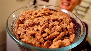 Candied Pecans - Easy Pecan Candy Recipe
