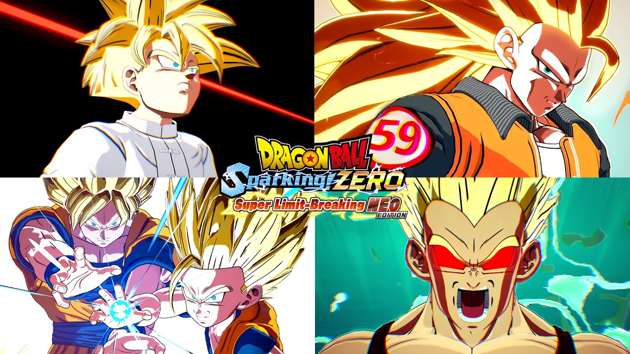 DRAGON BALL: Sparking! ZERO NEO DLC – All New Custom Transformations & Attacks Gameplay (4K 60FPS)