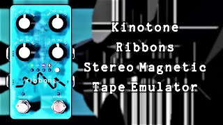 Video thumbnail for Kinotone Ribbons - Stereo Magnetic Tape Emulator Demo by Tri Pedal Reviews