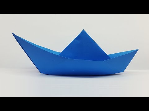 Paper Boat Making Tutorial | How to Make a Paper Canoe