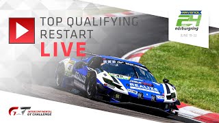LIVE | Restart - Top Qualifying  | ADAC Ravenol 24h Nürburgring 2025 + IGTC MQDEFAULT Thumbnail