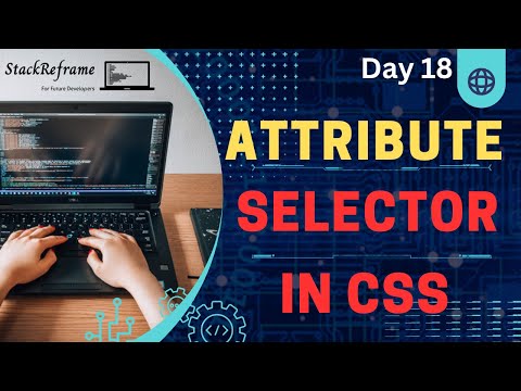 Attribute Selector In Css Css Tutorial Web Development Tutorial 18