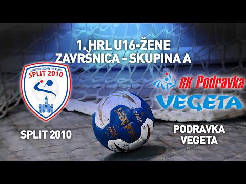 ŽRK Split 2010 vs RK Podravka | 1. HRL U-16 Žene
