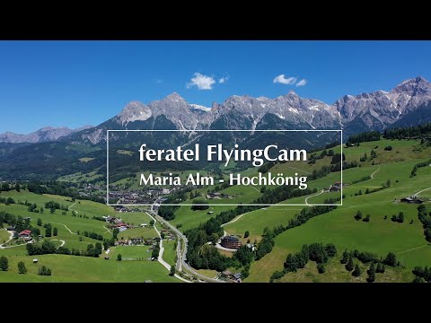 Webcam Maria Alm - Traumhafter Drohnenflug in den Salzburger Bergen