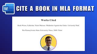 How to Cite a Book in MLA in Microsoft Word 2026