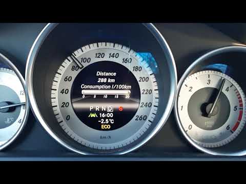 2013 C220 CDI Avantgarde W204 0-100 km/h Beschleunigung 7G-TRONIC PLUS acceleration Vollgas