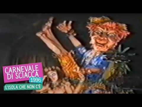 Carnevale di Sciacca 1996 - L'isola che non c'è (Esibizione sul palco)