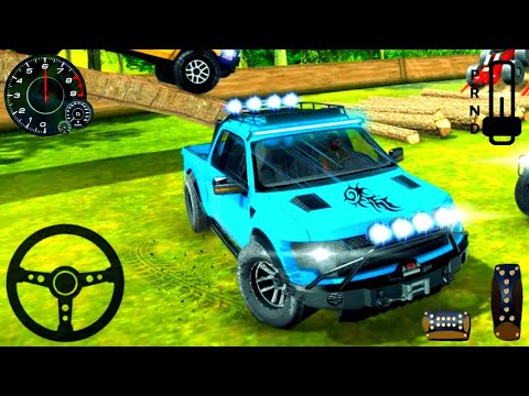 4x4 Jeep Crazy Offroad Driving Game - BMW SUV Driving Project Parking  - Android GamePlay #2