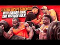 TESTING BICEPS STRENGTH WITH IRANIAN GIANT SHAHAB AND NIGERIAN HULK FIP!