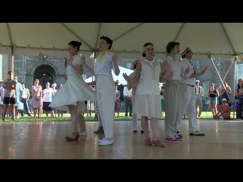 Roaring Twenties Lawn Party Performance -  Boston Lindy Hop