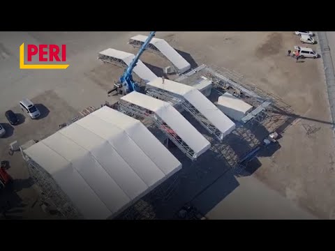 PRODUKT | PERI UP Gerüstbaukasten - Wetterschutzdach LGS