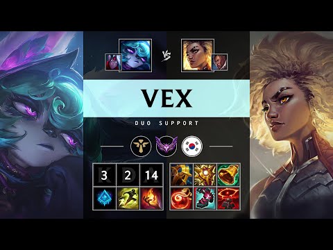 Vex Support vs Rell - KR Master Patch 25.08
