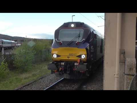 68017/68020 with 68001 on the rear, 5c99 Sellafield - Carlisle Kingmoor, 25th April 2017